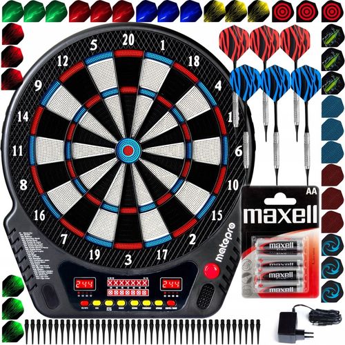 Matepro CRICKET NAJNOWSZA Tarcza elektroniczna do gry w dart MÓWI PO POLSKU na Arena.pl