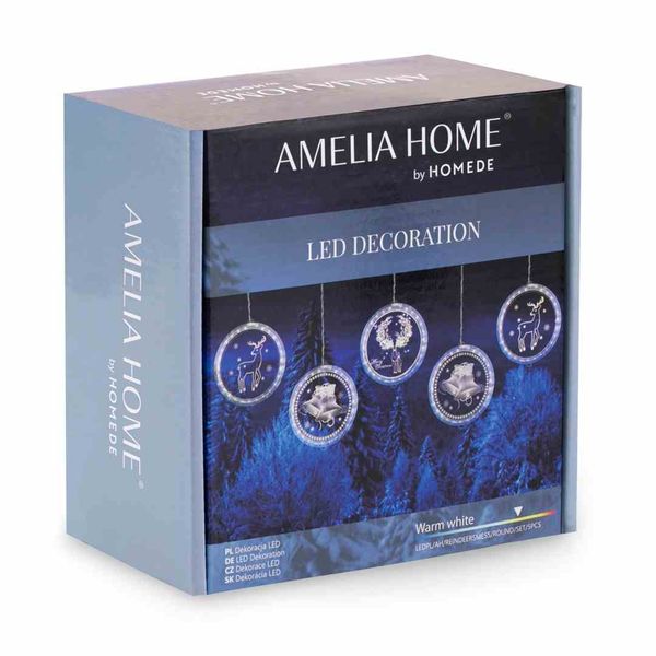 LEDPL/AH/REINDEERSMESS/ROUND/SET/5PCS zdjęcie 7