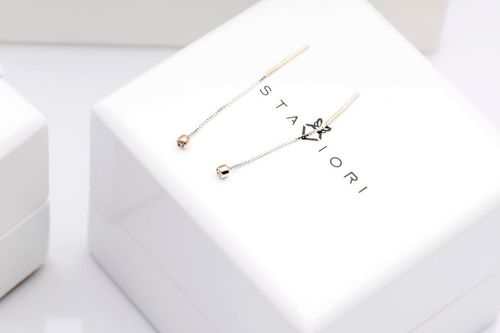 Emaga Złote kolczyki KRD2007 - Diament na Arena.pl