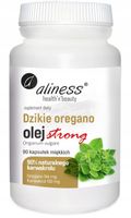 Aliness OLEJ z OREGANO czysty 90% karwakrol 60 kap