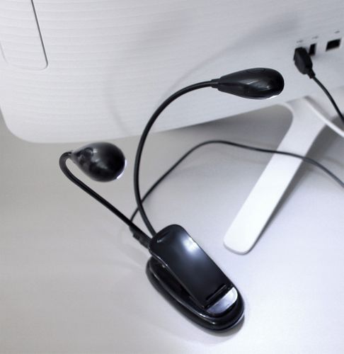LAMPKA LED Z klipsem Do Tableta Tabletów Laptopa na Arena.pl