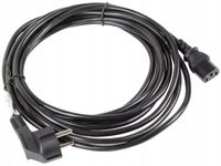 2 x Kabel zasilający do PC Schuko IEC320 C13 VDE 5m