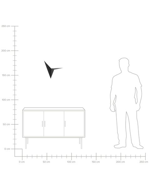 Lampa ścienna czarna BRIANCE zdjęcie 3