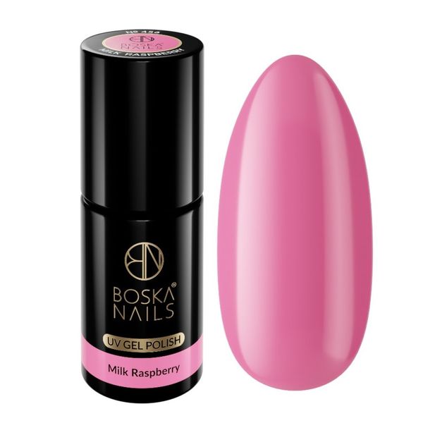 BOSKA NAILS Lakier hybrydowy Milk Raspberry 456 - 6ml zdjęcie 1