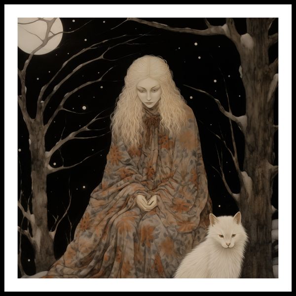 Plakat 60x60cm Stróżka Leśna zdjęcie 3