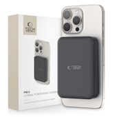 TECH-PROTECT POWER BANK MAGSAFE 10000MAH CZARNY - 15W ŁADOWANIE