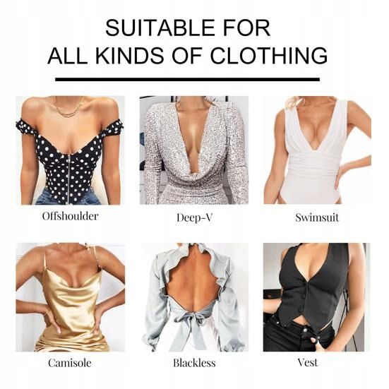 ORYGINALNA TAŚMA UNOSZĄCA BIUST MODELUJĄCA DEKOLT zdjęcie 3