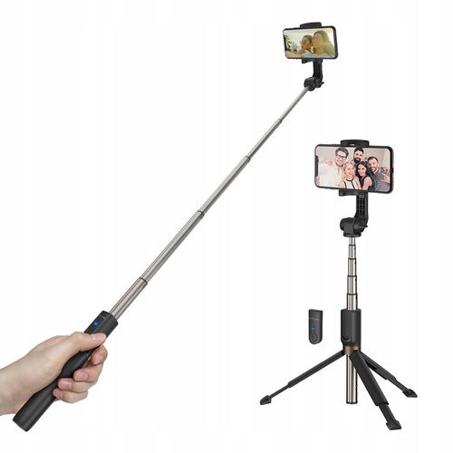 BlitzWolf BW-BS4 Tripod Selfie Stick Statyw GoPro na Arena.pl