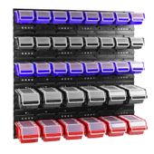 Tablica warsztatowa narzędziowa 80 x 80 cm + 36 kuwet