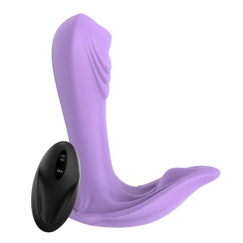 masażer dla kobiet i mężczyzn, silikonowy. z 5 wibracjami i pilotem na Arena.pl