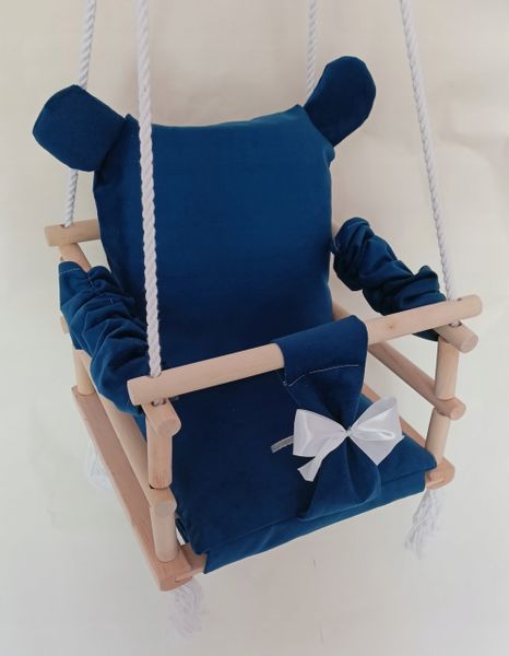 HUŚTAWKA 3w1 DZIECI KRÓLIK GRANAT dom ogród pokój zdjęcie 5