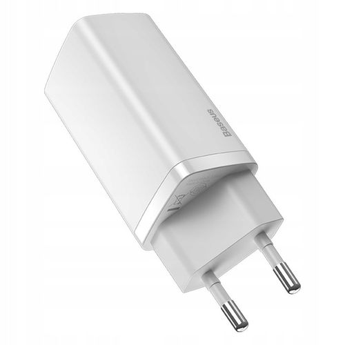 Ładowarka sieciowa Baseus GaN2 USB-A, USB-C PD, QC, zasilacz, kostka 65W na Arena.pl