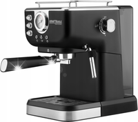 EKSPRES DO KAWY CIŚNIENIOWY 1500W KOLBOWY SPIENIACZ MLEKA LATTE CAPPUCCINO