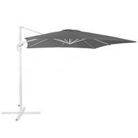 Parasol ogrodowy 250 x 250 cm ciemnoszary MONZA