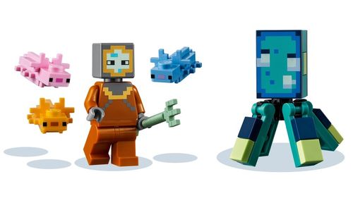 LEGO Minecraft 21180 Walka ze strażnikami na Arena.pl