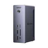 UGREEN WIELOFUNKCYJNA STACJA DOKUJĄCA HUB 4X USB USB-C RJ 45 SD/TF PD 90W