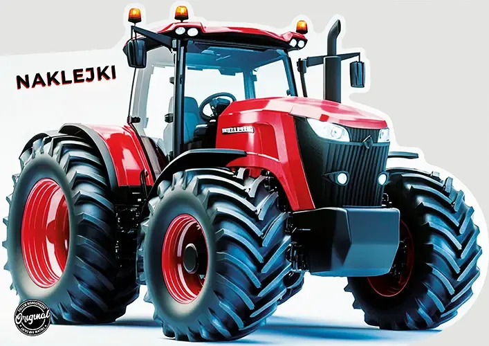 Traktor. Wykrojnik zdjęcie 1