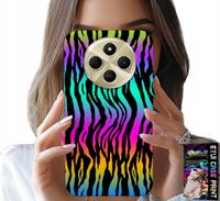 ETUI DO XIAOMI REDMI 14C 4G - ABSTRAKCYJNE KOLOROWE WZORY CASE + FOLIA