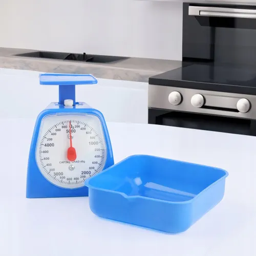 TRADYCYJNA WAGA KUCHENNA MECHANICZNA Z CZYTELNĄ TARCZĄ RETRO STYL SOLIDNA na Arena.pl