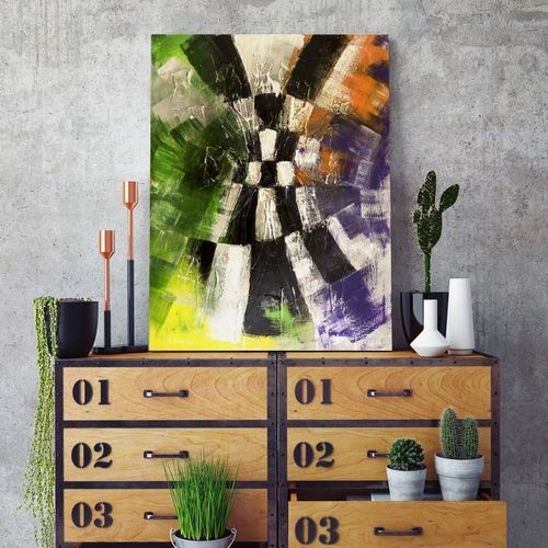 Obraz na płótnie - Canvas, Abstrakcja 76 60x80 na Arena.pl