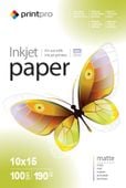 Papier Fotograficzny PrintPro Matowy 10x15 190g 100 szt