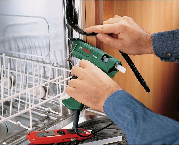 Pistolet Do Kleju Na Gorąco Bosch PKP 18 E + Klej zdjęcie 5