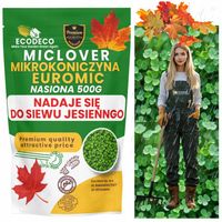 Mikrokoniczyna Drobnolistna Koniczyna Nasiona Wzbogaca Trawnik 500g 400m2