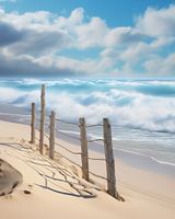 Plakat 40x50cm Szepty Oceanu