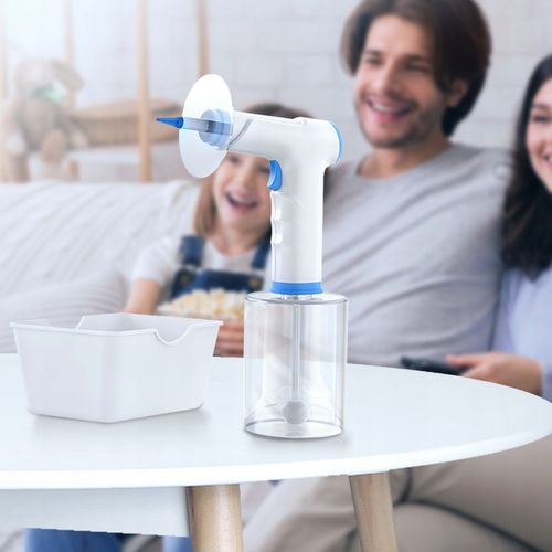 IRYGATOR DO CZYSZCZENIA USZU WOSKOWINY PŁUKANIE LED BEZPRZEWODOWY ZESTAW na Arena.pl