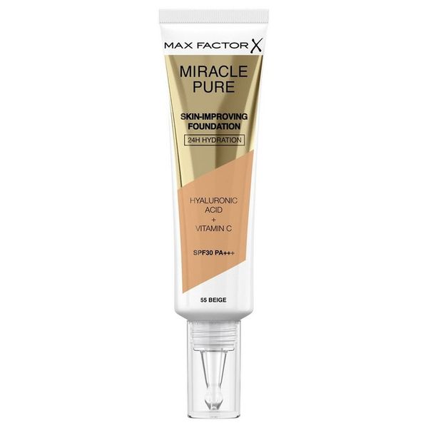 MAX FACTOR Miracle Pure Podkład do twarzy SPF30 30 ml - 55 Beige zdjęcie 8