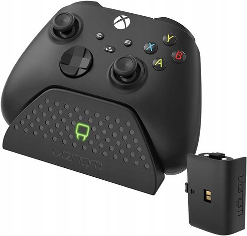 Stacja do padów Xbox Venom VS2880 + akumulator na Arena.pl