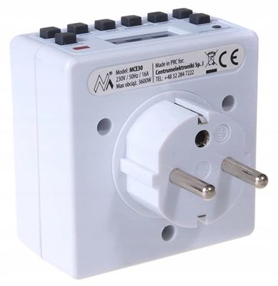 WYLACZNIK BOJLER PROGRAMATOR CZASOWY CYFROWY TIMER zdjęcie 2