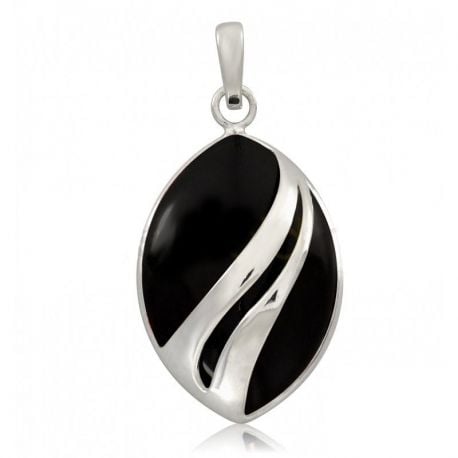 SREBRNY WISIOREK PIASEK PUSTYNI OPAL ONYKS PRÓBA SREBRA 925 zdjęcie 3