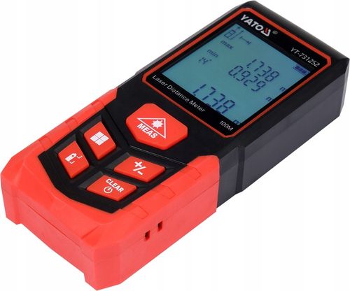 DALMIERZ LASEROWY CYFROWY MIERNIK ODLEGŁOŚCI 100M YATO na Arena.pl