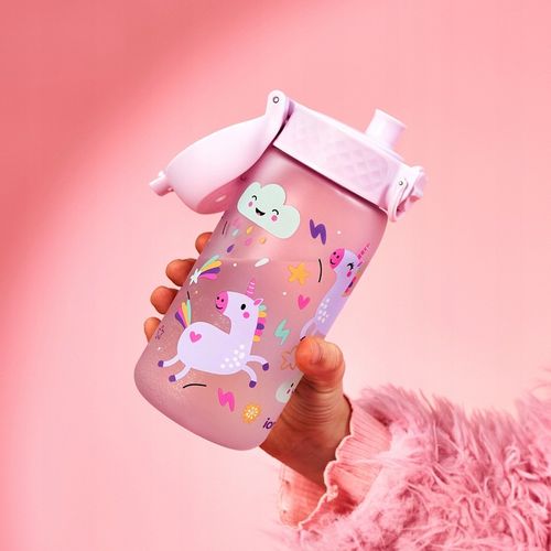 BUTELKA BIDON NA WODĘ DO SZKOŁY PRZEDSZKOLA UNICORN JEDNOROŻEC ION8 350ML na Arena.pl