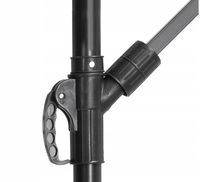 Parasol ogrodowy z podstawą regulowany z wysięgnikiem Empoli kremowy