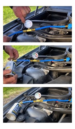 A/C Fix 3w1 Uszczelniacz 50% +Gaz R134a 40% +MANOMETR 1994-2016 XXL na Arena.pl