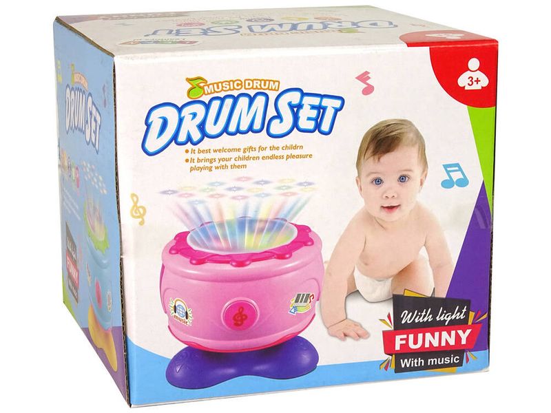 Interaktywny Grający Bębenek dla Malucha zdjęcie 4