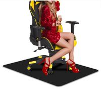 Mata ochronna podkładka na podłogę czarna 0,5mm 100x140cm