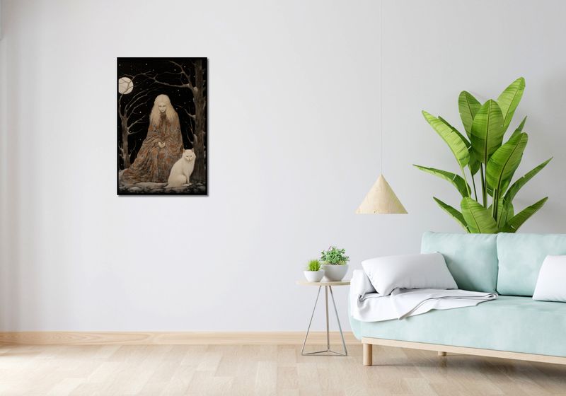 Plakat 53x81cm Stróżka Leśna zdjęcie 4