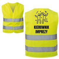 KAMIZELKA ODBLASKOWA IMPREZOWA PREMIUM NA IMPREZĘ WIECZÓR KAWALERSKI