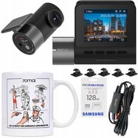 KAMERA 70MAI PRO PLUS + WSTECZNA+ 128GB+ ADAPTER