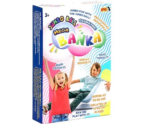 MegaBańka Geometric niebieska na Arena.pl