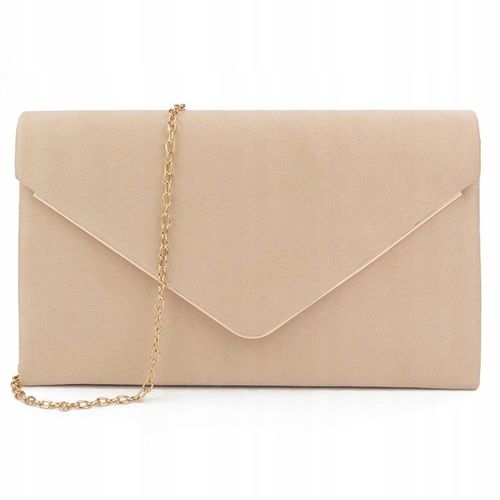 Alessio KOPERTÓWKA Zamszowa TOREBKA damska wizytowa WIECZOROWA na Arena.pl