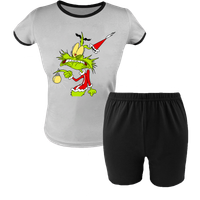 Krótka Piżama dziecięca - Grinch kradnie Święta