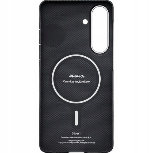 Etui PITAKA Edge do Galaxy S26 MagSafe Czarno-szary na Arena.pl