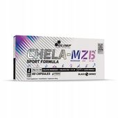 OLIMP CHELA MZB SPORT 60kaps WITAMINY MINERAŁY MAGNEZ CYNK B6 ZMA