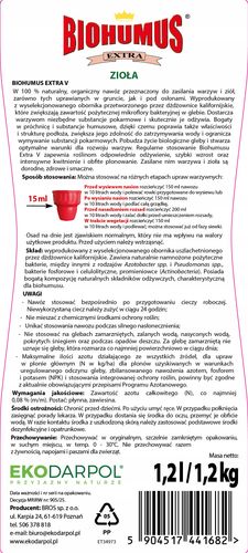 ekodarpol biohumus extra zioła 1,2l na Arena.pl