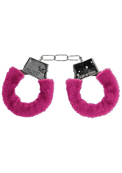 beginner""s handcuffs furry - pink zdjęcie 7