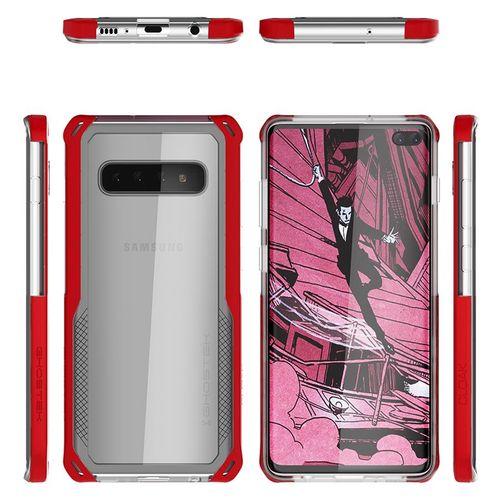 Etui Cloak 4 Samsung Galaxy S10 Plus czerwony na Arena.pl